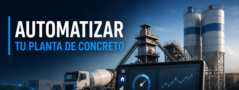 Automatizar planta de concreto